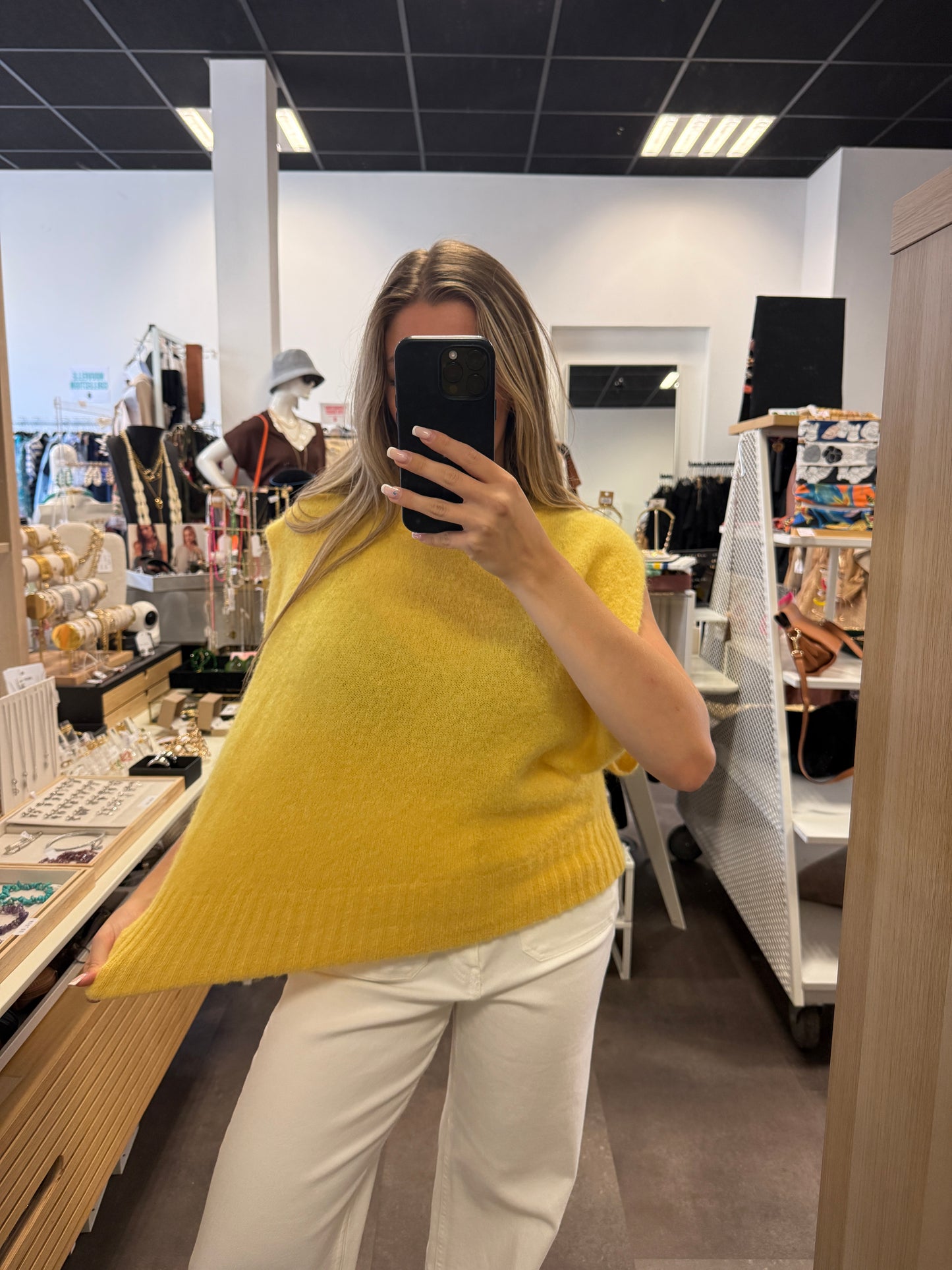 pull sans manches