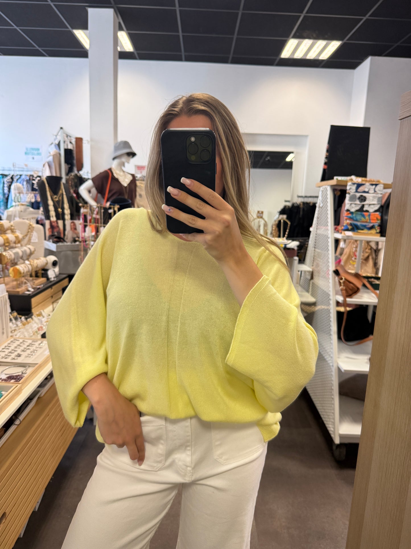 pull manches chauve souris