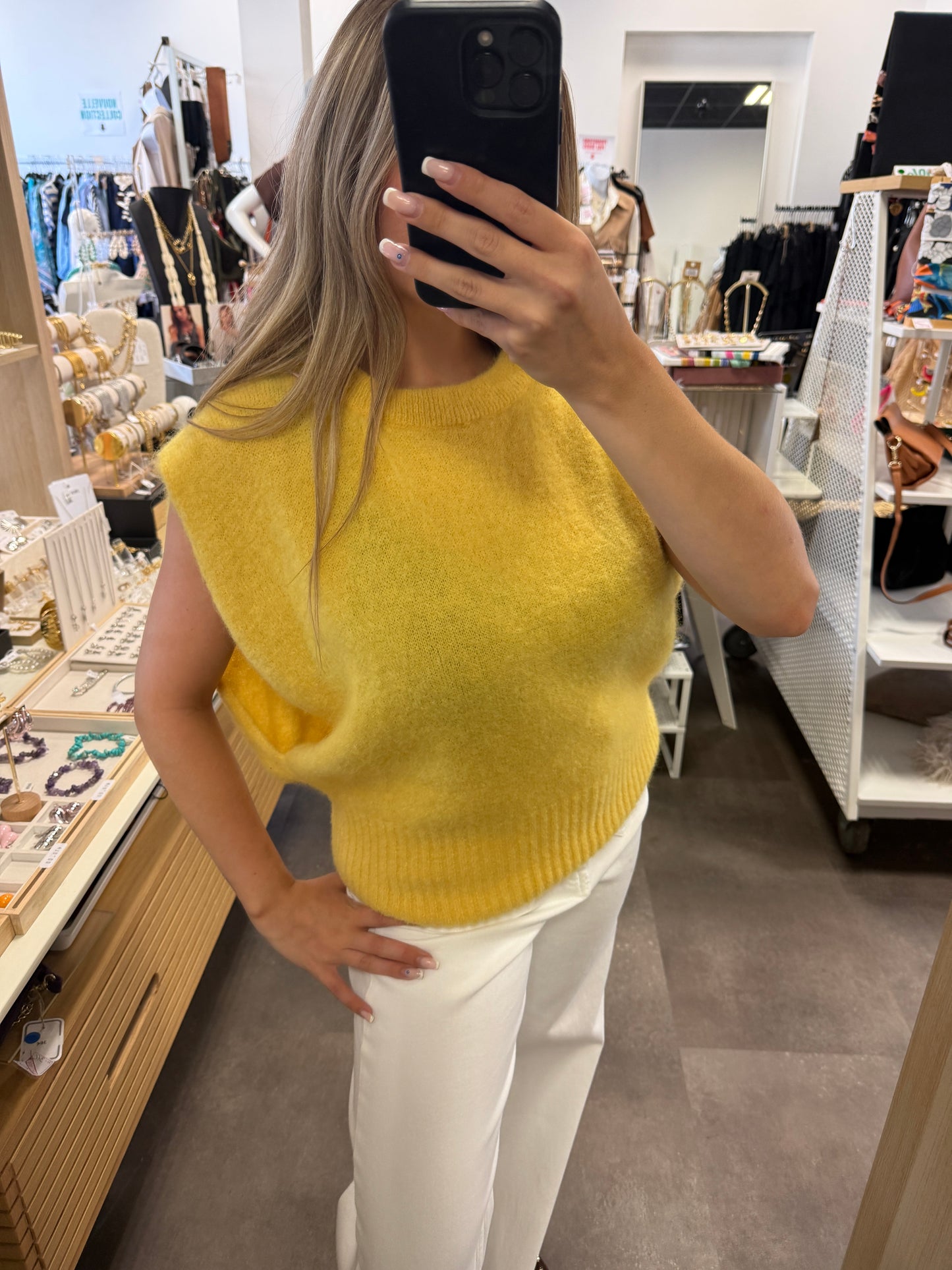 pull sans manches