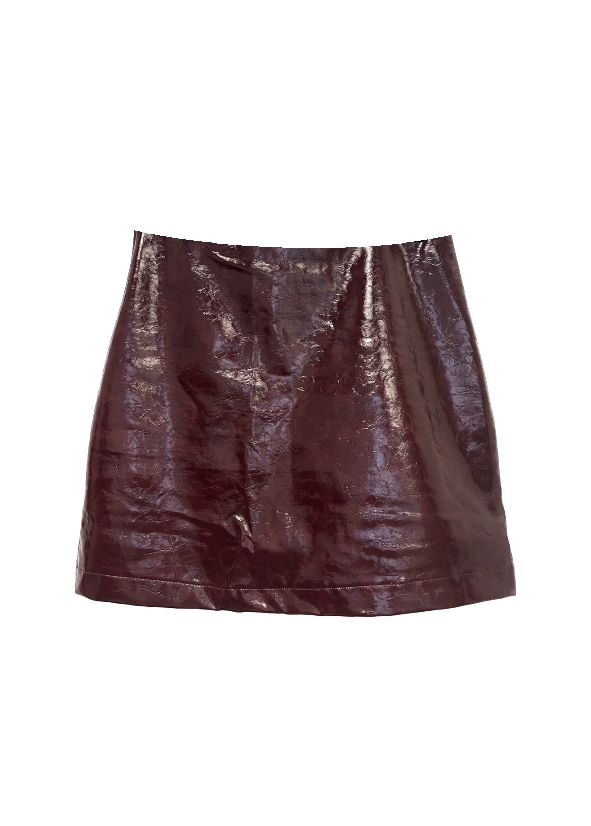 (22) jupe bordeau vintage