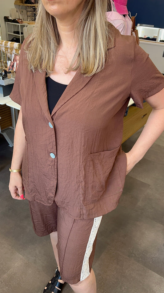 ensemble marron