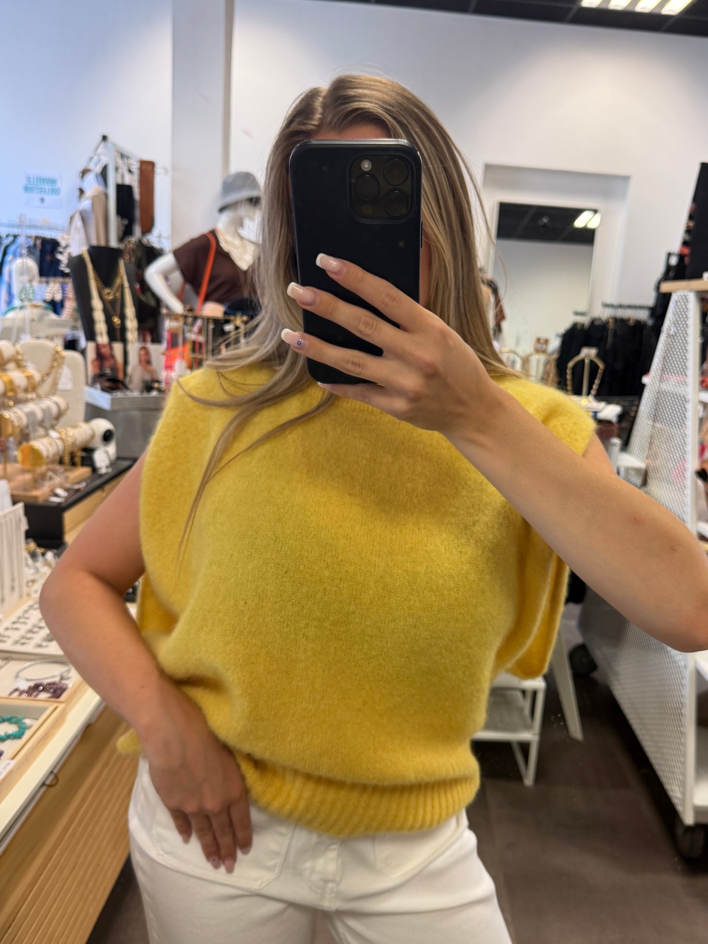 pull sans manches