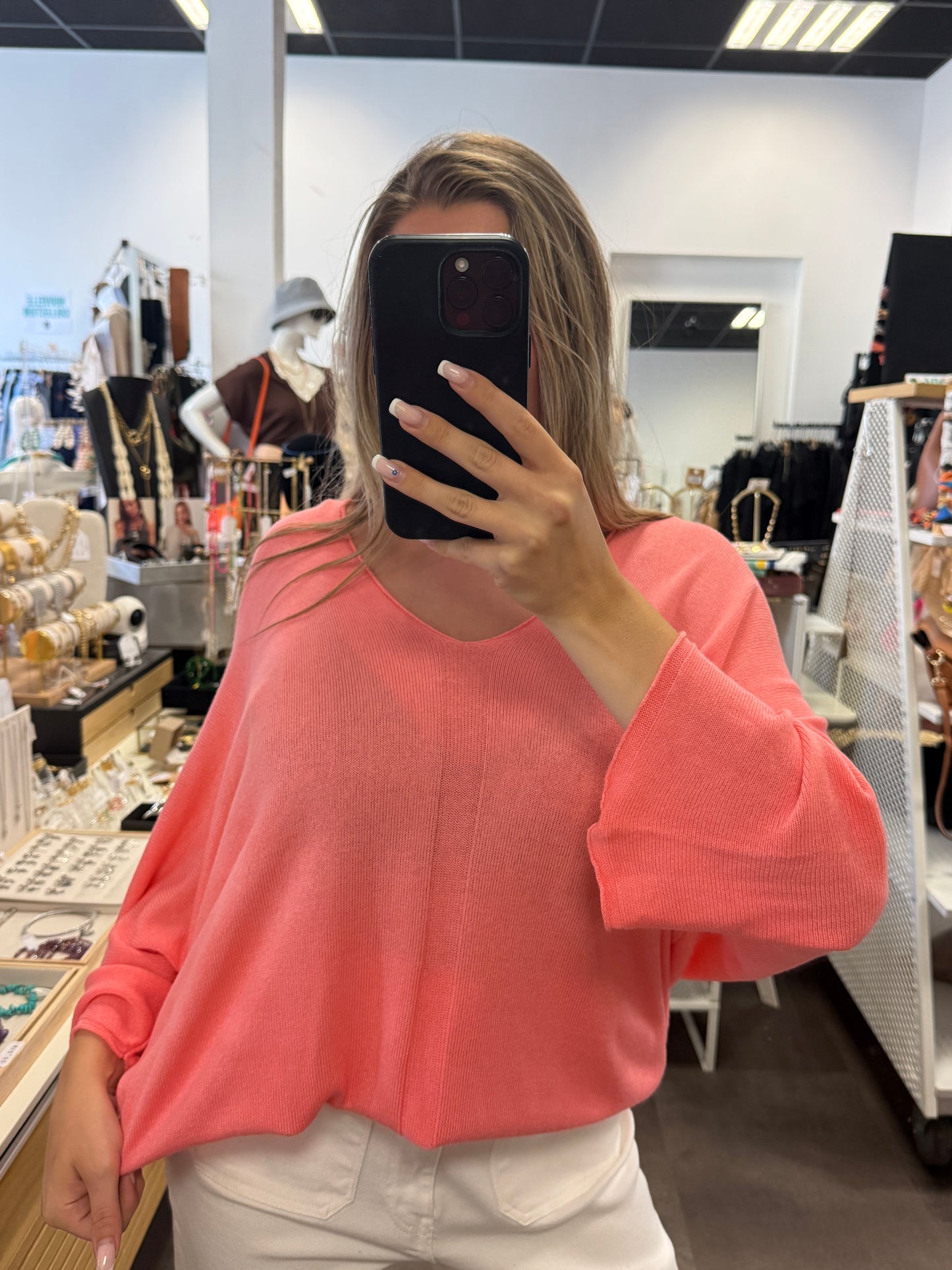 pull manches chauve souris