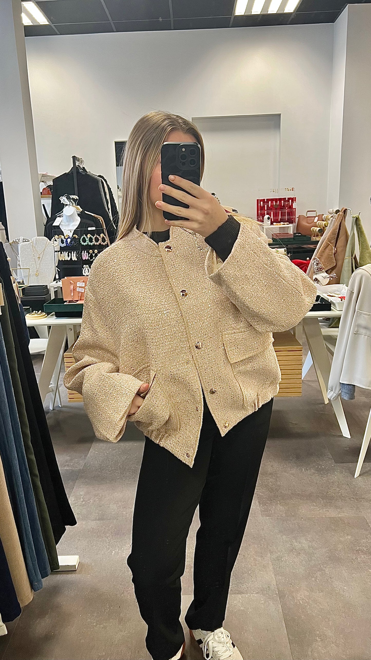 (28) bombers paillettes
