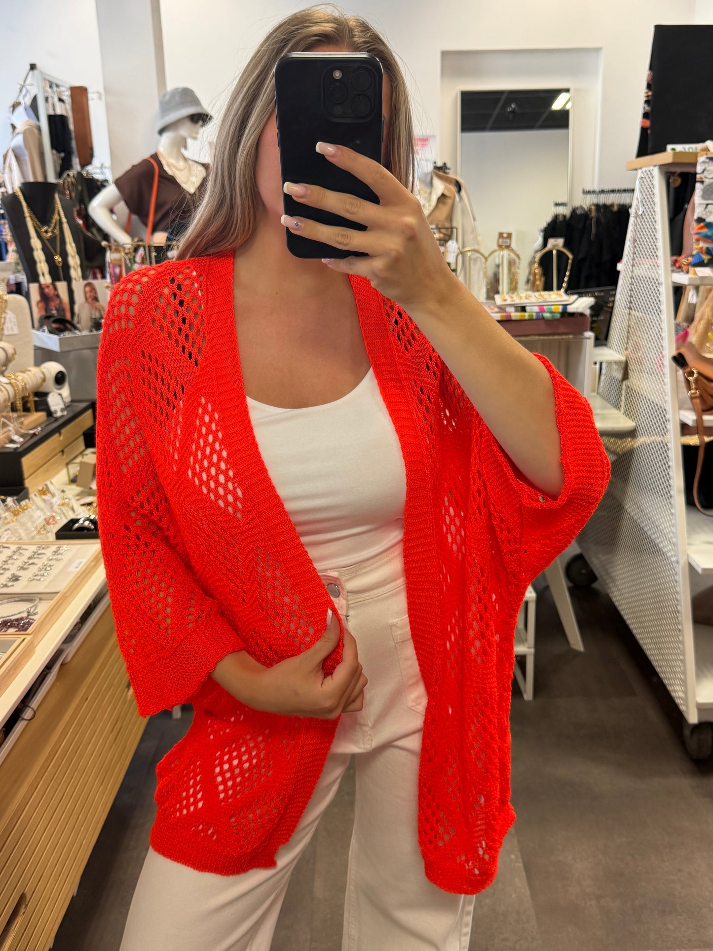 veste / gilet en maille