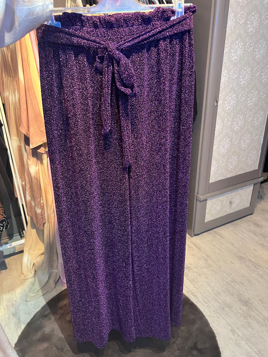 (29) pantalon pailletée