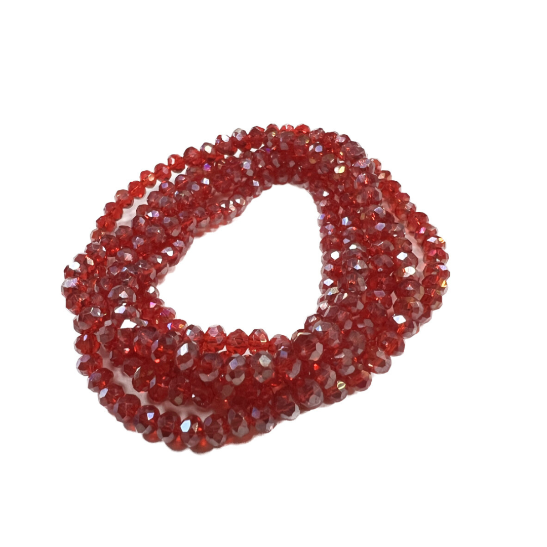 collier / bracelet perle de verre