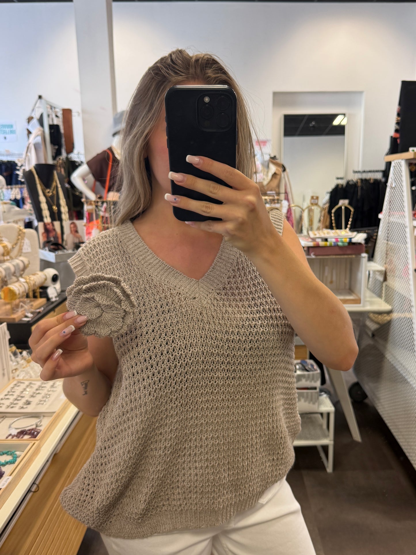 pull sans manches
