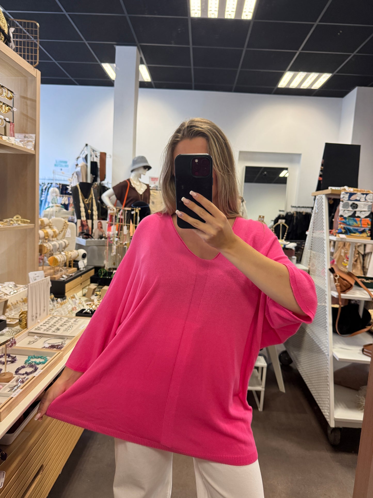 pull manches chauve souris