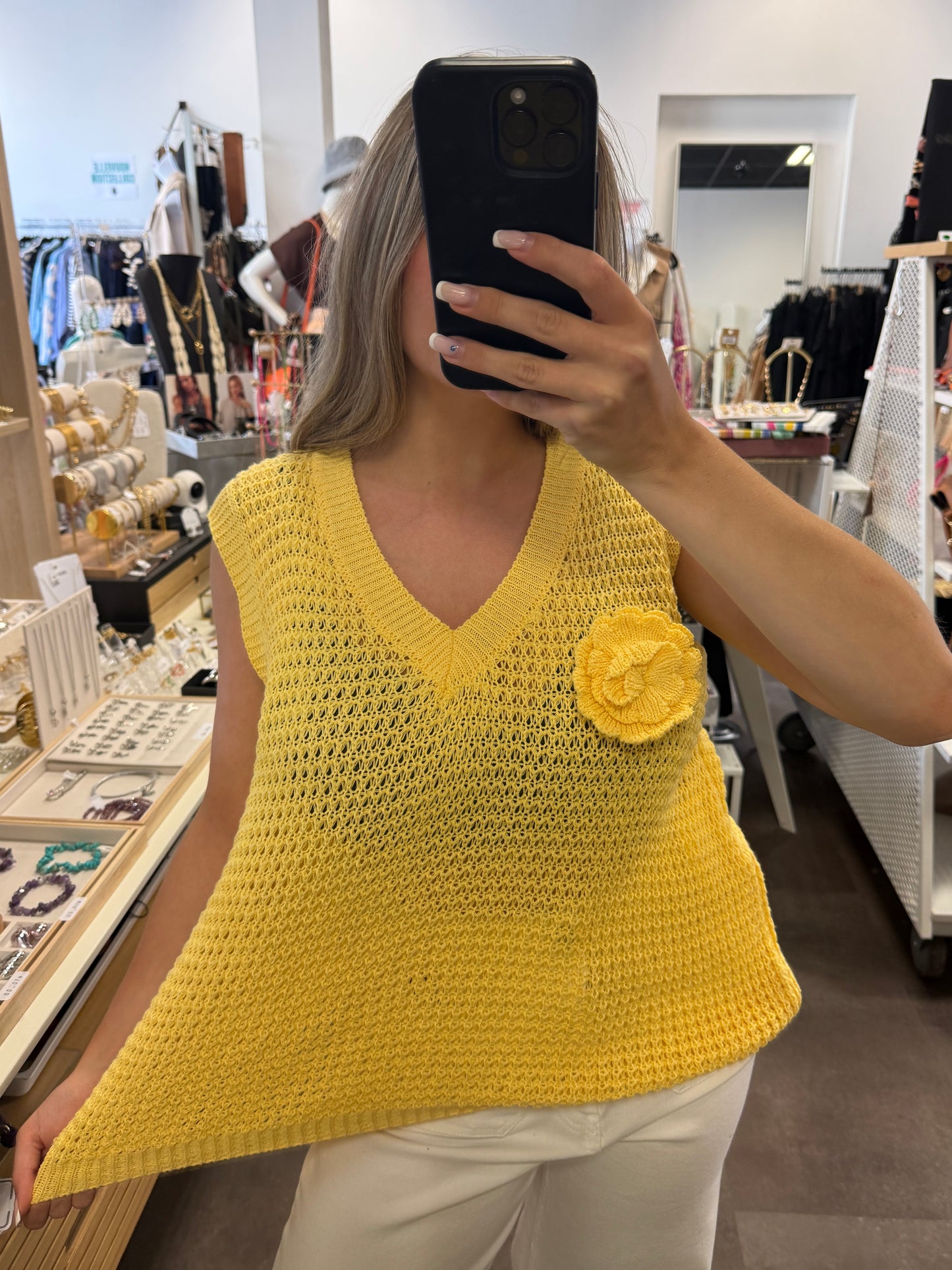 pull sans manches