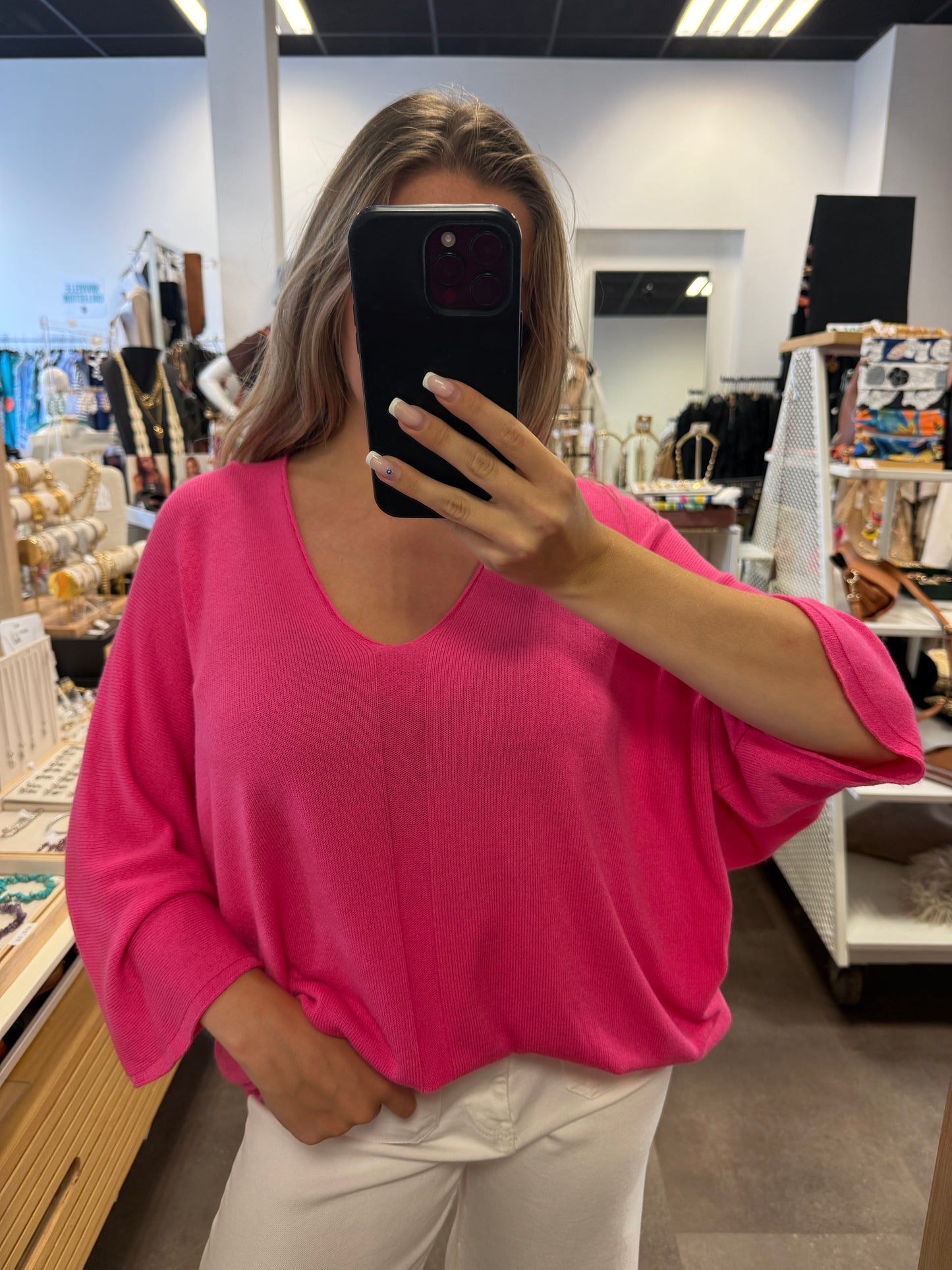 pull manches chauve souris