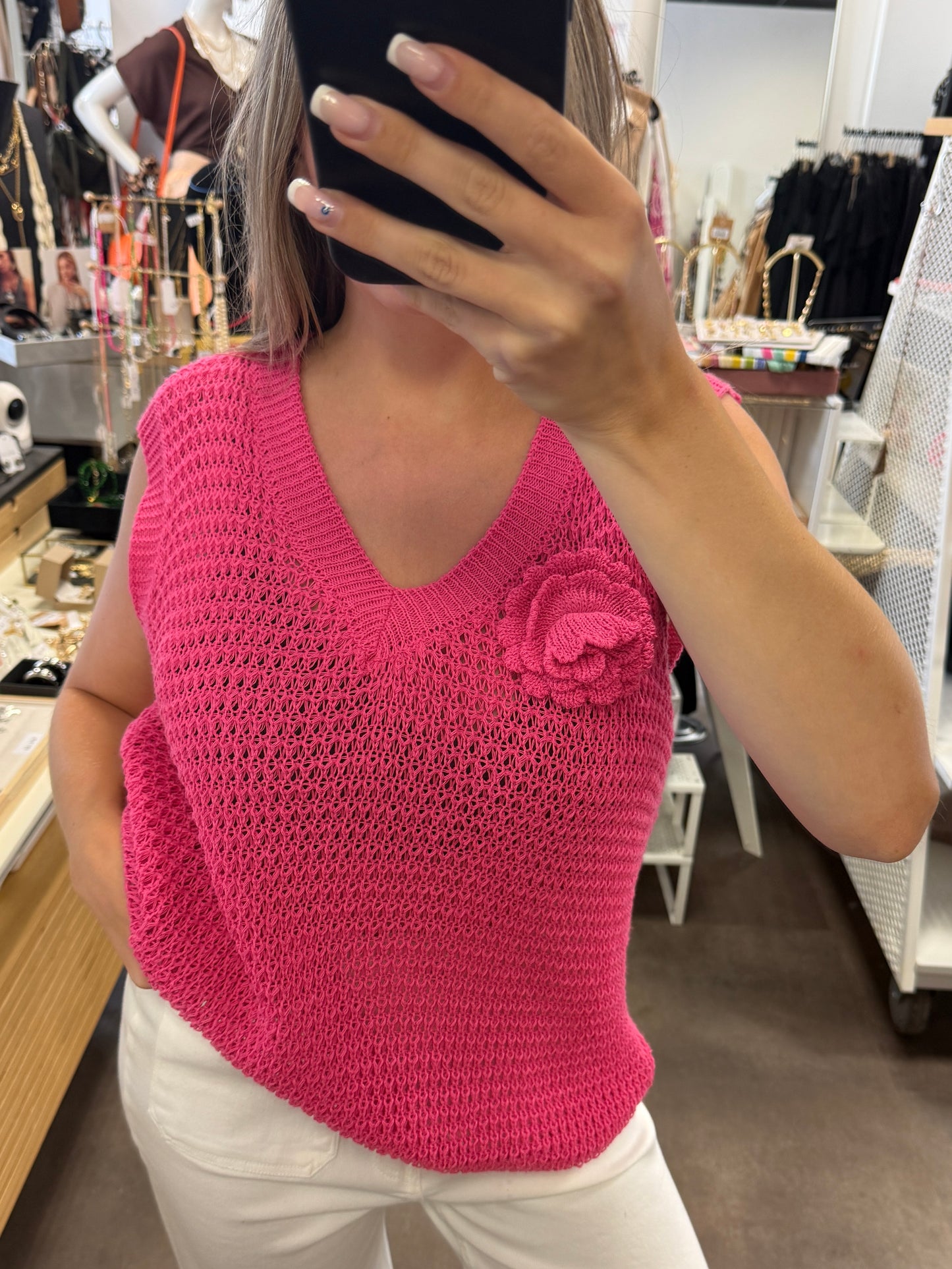 pull sans manches