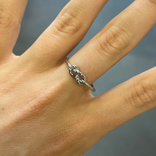 bague noeud acier inoxydable (36)