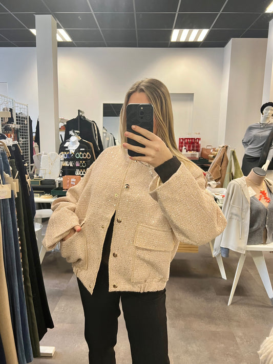 (28) bombers paillettes