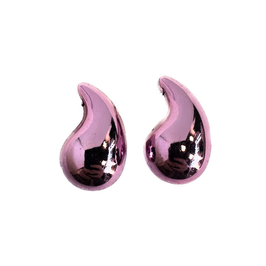 boucles gouttes colorées grande taille