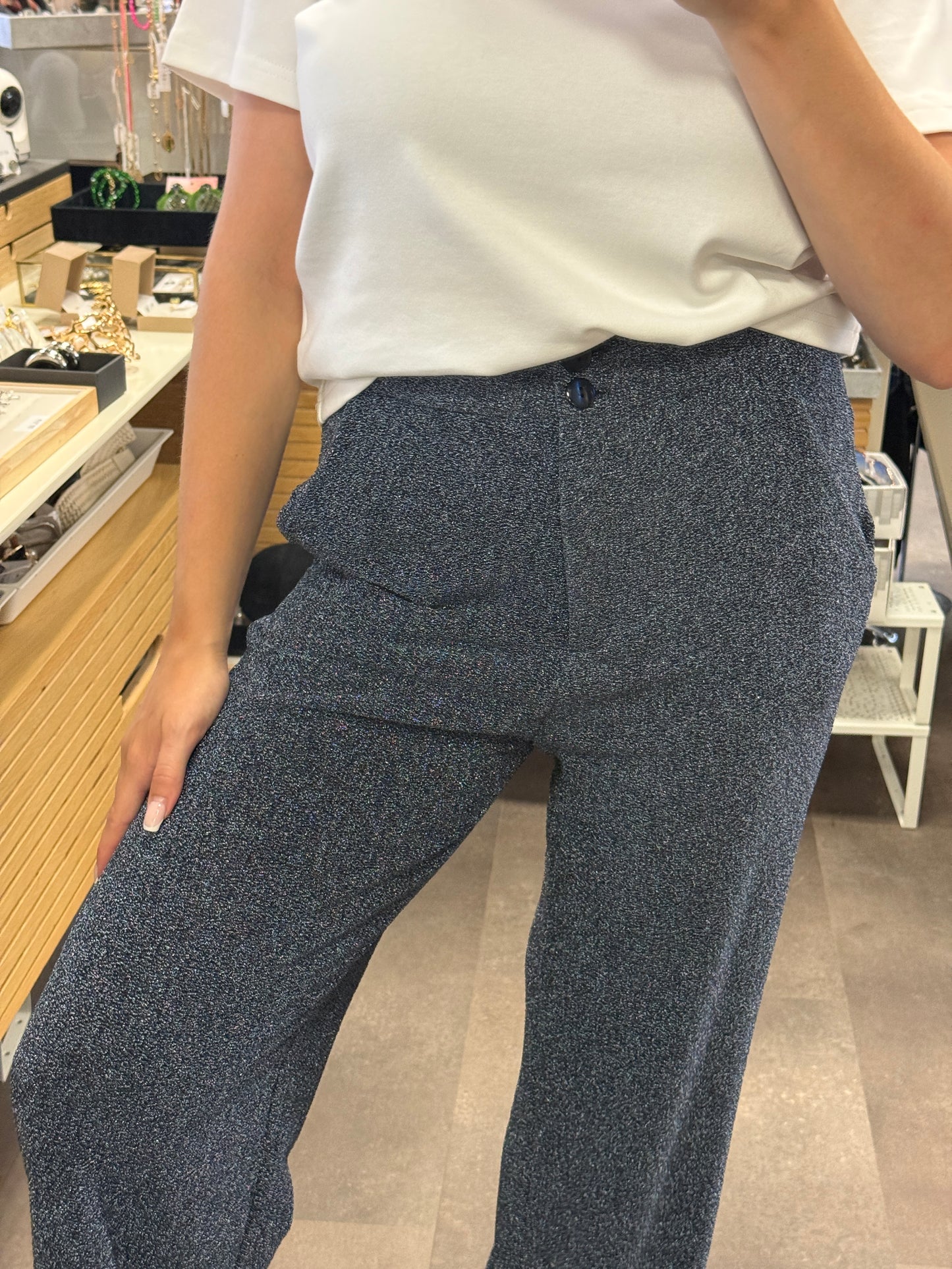 pantalon à paillettes