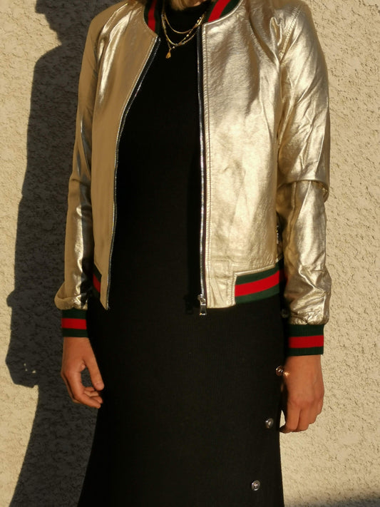 (26) blouson doré