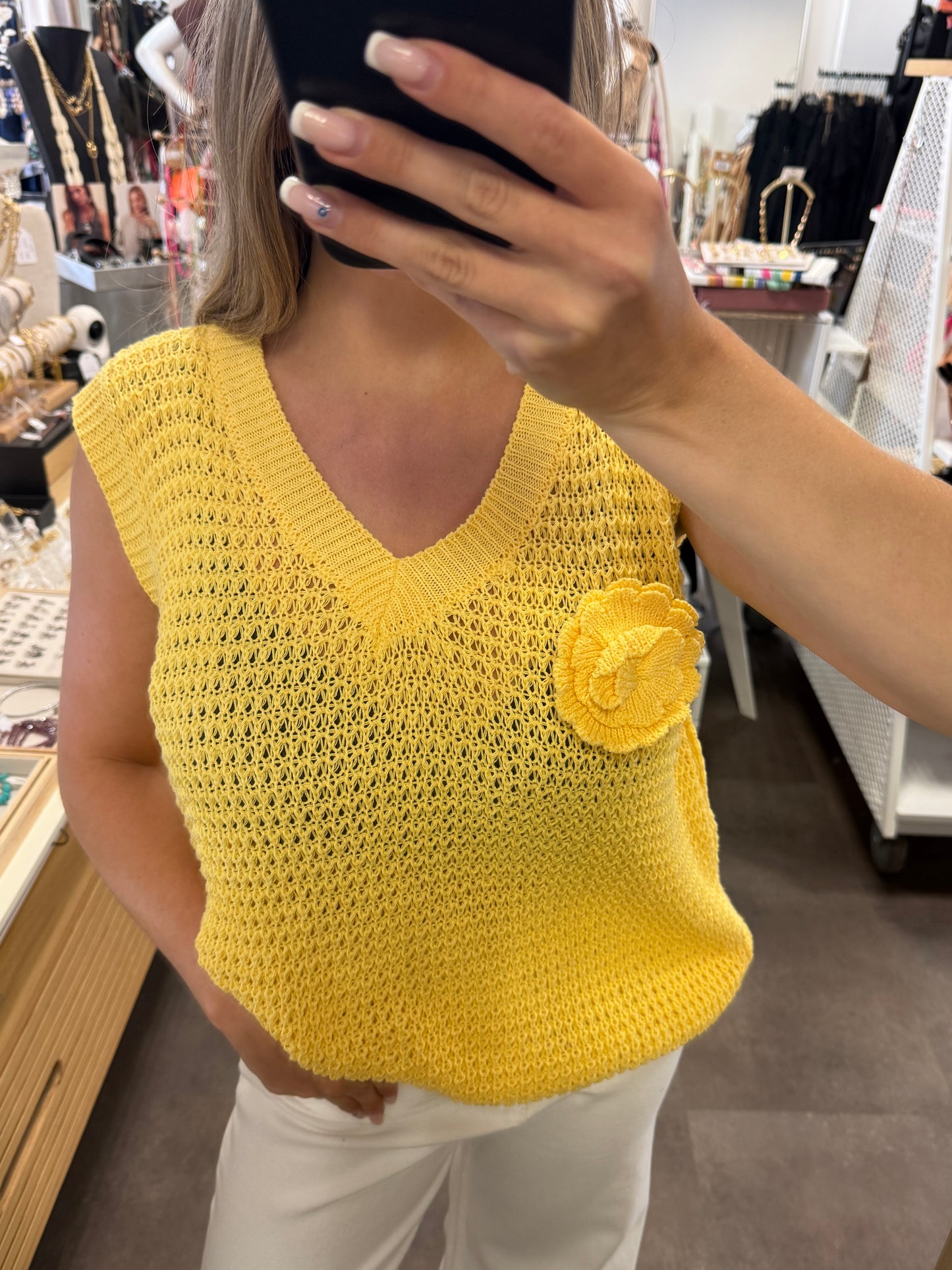 pull sans manches