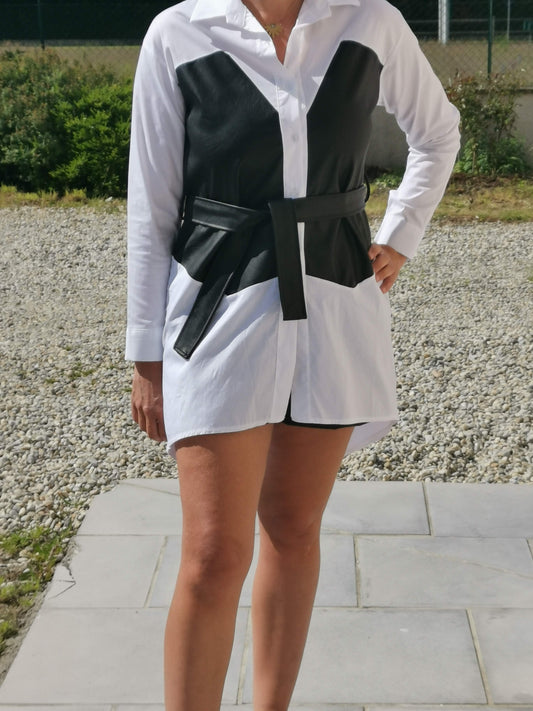 (20) Robe-tunique gilet