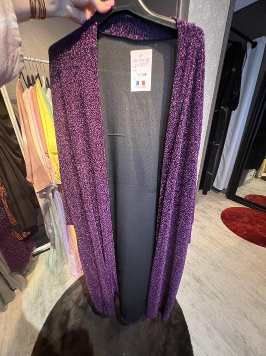 (30) veste pailletée ( défaut)