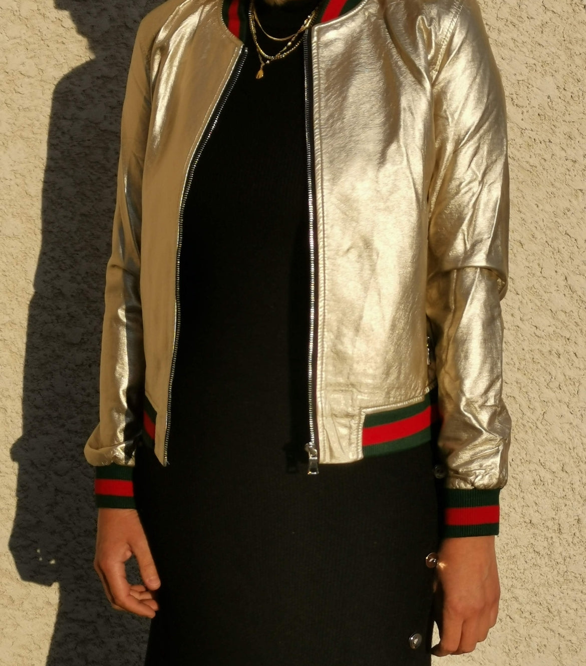 veste dorée