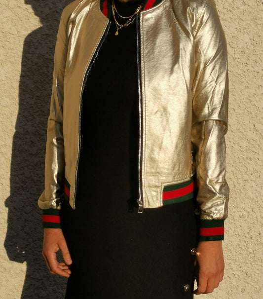 veste dorée